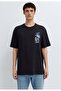M0613391 Printed T-Shirt Men's T-Shirt Black - 3