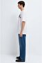 M0613390 Printed T-Shirt Men's T-Shirt White - 4