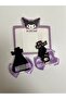 2-Pack Hair Clips with Kuromi Figure - 3