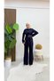 Premium Cut Belted Modern Hijab Double Set - 2