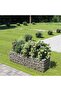 Gabion Raised Bed Galvanised Steel 180x50x50 cm