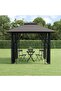 Gazebo with Sidewalls Anthracite 300x300x270 cm Steel