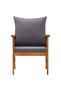 Garden Chairs with Cushions 2 pcs Solid Acacia Wood - 2