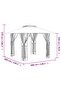 Gazebo with Sidewalls Anthracite 300x300x270 cm Steel - 3