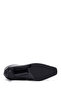Women's Black Zippered Heeled Leather Boots 25Wfd133318 - 6