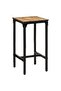 Bar Table 60x55x107 cm Solid Rough Wood Mango - 2