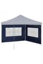 Partytent Sidewall 2 pcs with Window PE Blue - 4