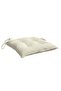 Chair Cushions 6 pcs Cream White 40x40x7 cm Oxford Fabric - 4