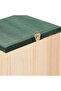 Bird Houses 4 pcs Wood 12x12x22 cm - 6
