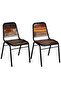 Dining Chairs 2 pcs Solid Reclaimed Wood - 2