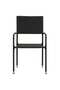 5 Piece Outdoor Dining Set Poly Rattan Black - 4