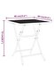 Garden Table 60x60x72 cm Expanded Metal Mesh Anthracite - 3