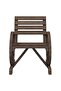 Garden Chairs 4 pcs Solid Wood Fir - 4