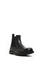 Men's Black Leather Chelsea Boots 25Wfd724218 - 8