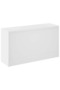 Shoe Storage Bench White 80x24x45 cm - 5
