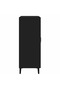 Sideboard Black 69.5x34x90 cm Engineered Wood - 6