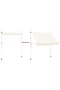 Manual Retractable Awning 250 cm Cream - 5