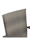 7 Piece Garden Dining Set Grey - 8