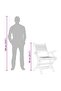 Folding Garden Chairs 8 pcs 55x62x90 cm Solid Wood Teak - 4