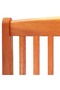 7 Piece Folding Outdoor Dining Set Solid Eucalyptus Wood - 8