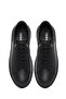 Men's Black Lace-Up Genuine Leather Sneaker, Winter Sports Shoes 25Wfd707018 - 7
