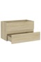 Sink Cabinet Sonoma Oak 80x38.5x45 cm Engineered Wood - 2