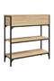 Console Table Sonoma Oak 72.5x25x75 cm Engineered Wood - 7