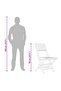 Folding Garden Chairs 2 pcs 47x61x90 cm Solid Wood Teak - 7
