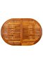 Garden Table (150-200)x100x75 cm Solid Acacia Wood - 8