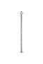 Garden Shower with Brown Base 220 cm Stainless Steel - 2