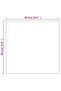 Wall Mirror 60x40 cm Rectangular Glass - 3