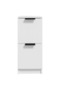 Sideboard White 30x30x70 cm Engineered Wood - 5