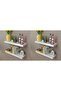 Wall Shelves 4 pcs White 60 cm