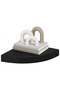Floating Corner Shelves 2 pcs Black 25x25x3.8 cm MDF - 2