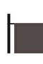 1-Panel Room Divider Anthracite 175x180 cm - 2