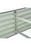 Garden Raised Bed 320x80x44 cm Galvanised Steel Grey - 5