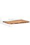 Table Top Solid Acacia Wood 100x(50-60)x3.8 cm - 3