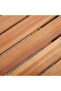 Garden Table 240x90x74 cm Poly Rattan and Solid Acacia Wood - 4