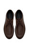 Men's Brown Lace-Up Leather Casual Shoes 25Wfd7541Ft - 7
