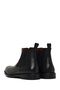 Men's Black Leather Chelsea Boots 25Wfd724218 - 6