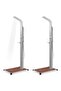 Outdoor Shower with Tray WPC Stainless Steel - 2