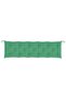 Garden Bench Cushion Green 120x50x7 cm Oxford Fabric - 2