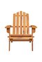 Garden Adirondack Chair Solid Acacia Wood - 2