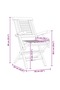 Folding Garden Chairs 4 pcs 56x63x90 cm Solid Wood Teak - 3