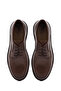 Men's Brown Lace-Up Leather Casual Shoes 25Wfd601518 - 7