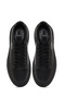 Men's Black Lace-Up Thick Sole Sports Shoes, Genuine Leather Sneaker 25Wfd611518 - 7