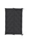 Garden Bench Cushion Black 180x(50+50)x7cm Oxford Fabric - 4