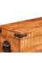 Storage Chest Set 2 Pieces Rough Mango Wood - 8