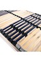 Slatted Bed Base without Mattress with 42 Slats 7 Zones 90x200 cm - 5