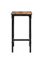 Bar Table 60x55x107 cm Solid Rough Wood Mango - 4
